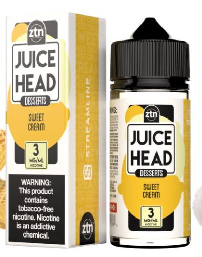 JUICE HEAD SWEET CREAM 100ML 3MG