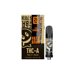 HALF BAKD THCA CARTRIDGE LA COOKIES 2GM|850046357701|Pack Of|5