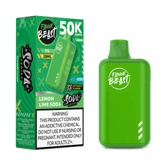 FLAVOR BEAST 50K|FLAVOR BEAST XBM50 LEMON LIME SODA 50K|827152235896