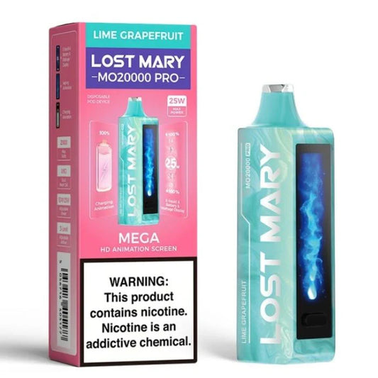 LOST MARY MO PRO LIME GRAPEFRUIT 20K|5056716405177|Pack Of|5