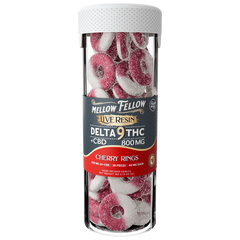 MELLOW FELLOW LR CHERRY RINGS D9 800MG|810121205419|Pack Of|1