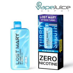 LOST MARY MT ZERO PER BLUE RAZZ ICE 15K|5056716405979|Pack Of|5