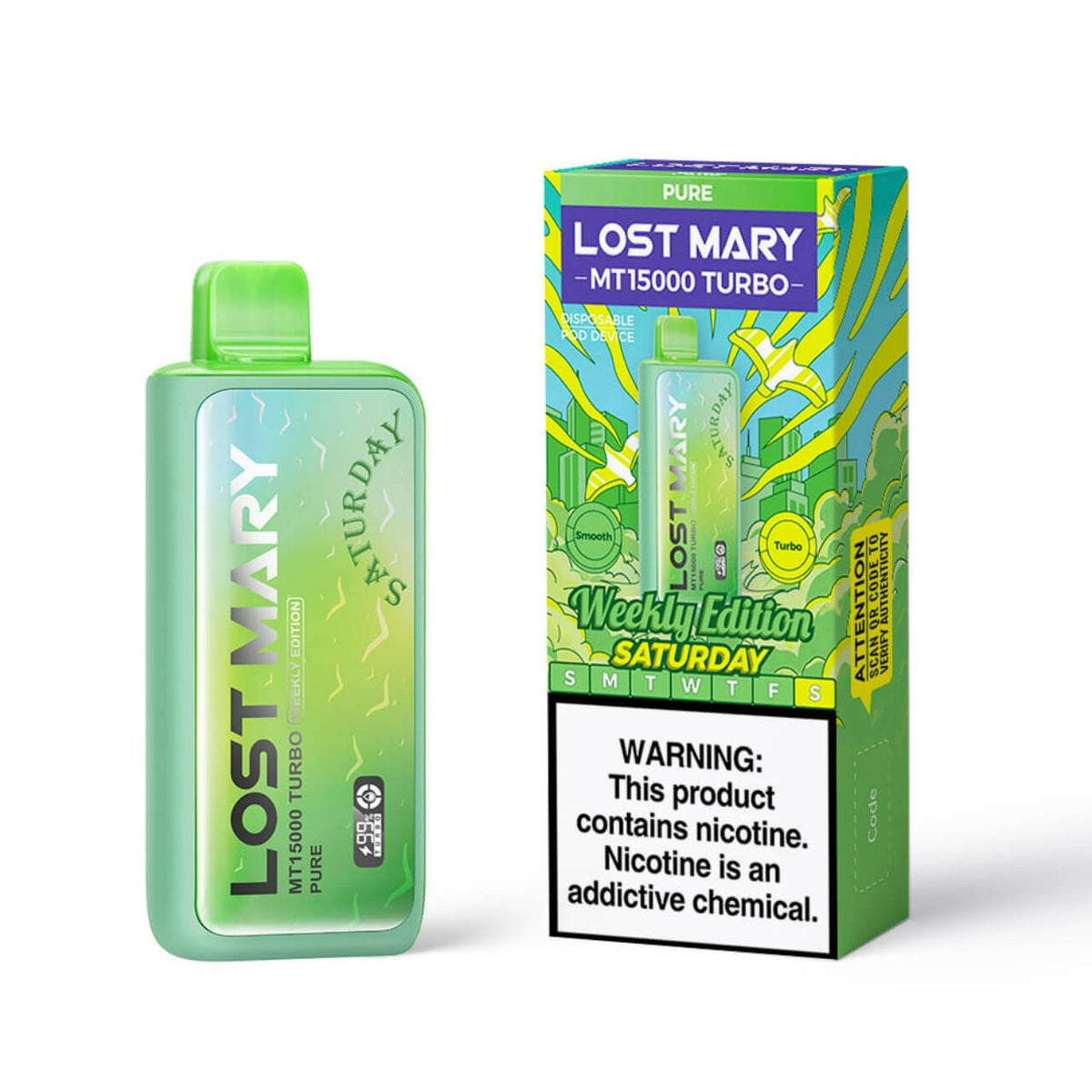 LOST MARY MT PURE 15K|5056716405856|Pack Of|5