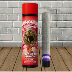 MUNCHIES JELLY HOLE PROLL RED CHERY PUNCH SAT 2G