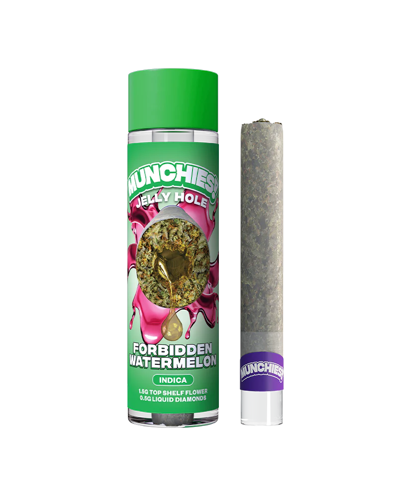 MUNCHIES JELLY HOLE PROLL FORBIDEN WTRMLN IND 2G|004357618307|Pack Of|10