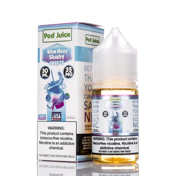 POD JUICE SALT BLUERAZZ SLUSHY FREZ 30ML 35MG