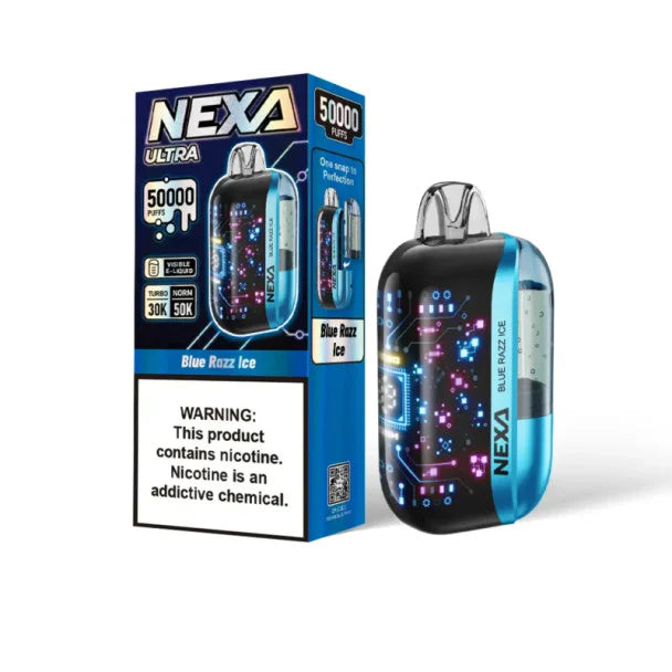 NEXA ULTRA BLUE RAZZ ICE 50K|4897136543459|Pack Of|5