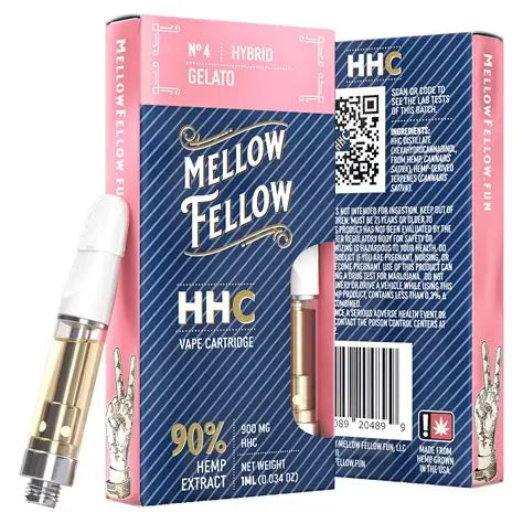MELLOW FELLOW HHC GELATO HYBRID 900MG