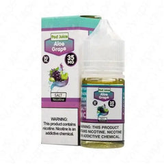 POD JUICE SALT ALOE GRAPE 35MG 30ML