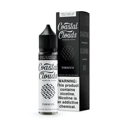 COASTAL CLOUDS TOBACCO 60ML 0MG