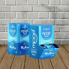 7 HYDROXY MOOD GUMY BLUE RAZZ 18MG