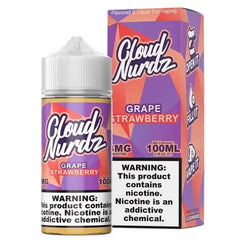 CLOUD NURDZ GRAPE STWBRY 100ML 6MG