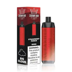 AL FAKHER CROWN BAR STRAWBERRY PUNCH 8K