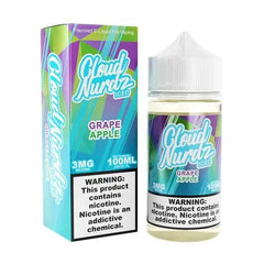 CLOUD NURDZ GRAPE APPLE ICED 100ML 3MG