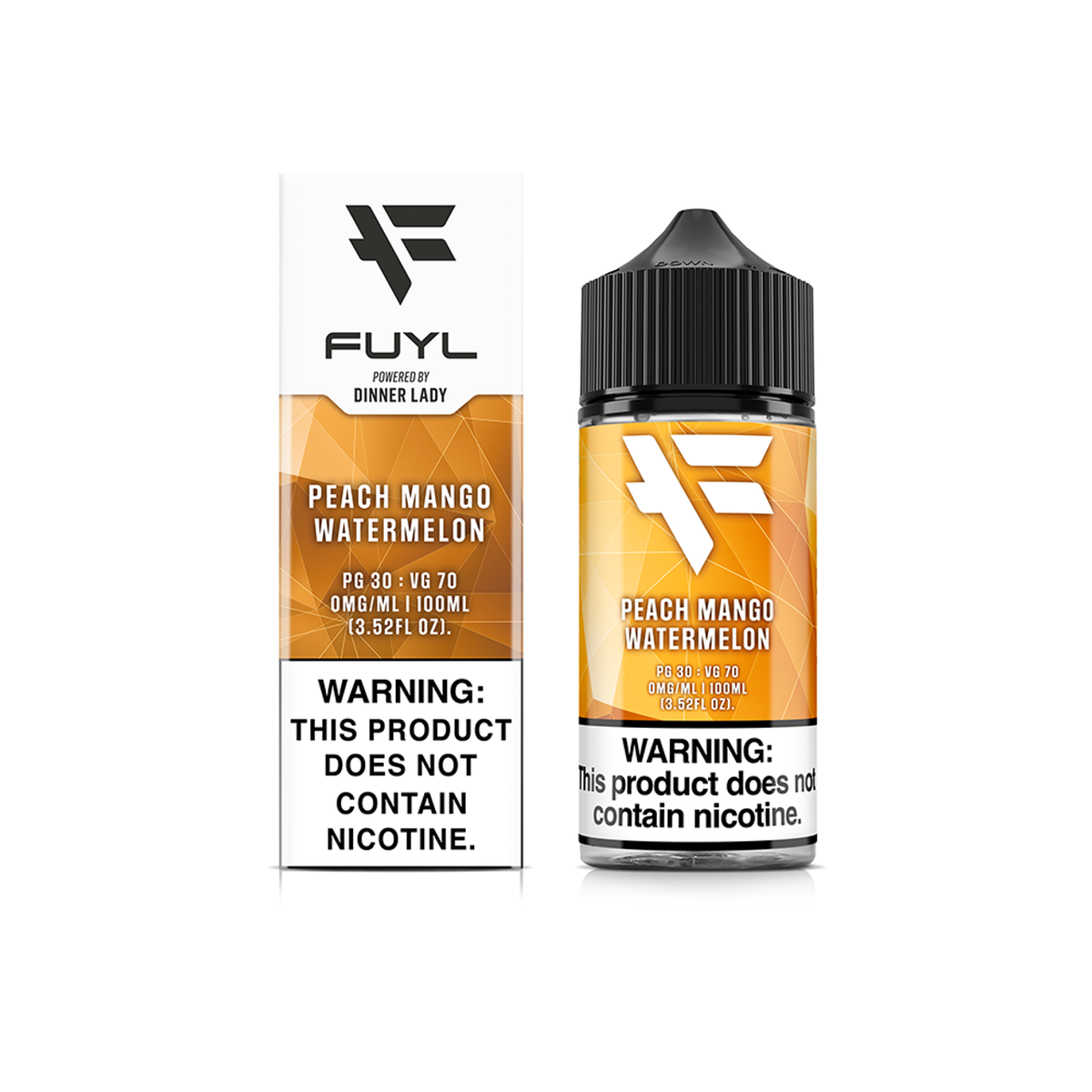 FUYL DINNER LADY PEACH MANGO WATERMELON 0MG 100ML