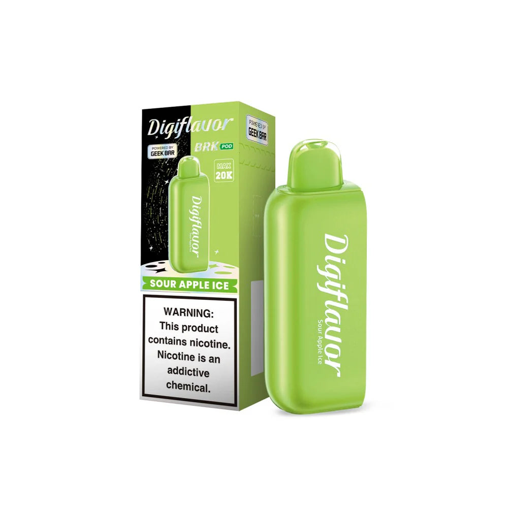 GEEK BAR DIGI FLAVOR KIT SOUR APPLE ICE 20K