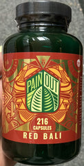 PAIN OUT 216ct RED BALI CAPSULES Jar