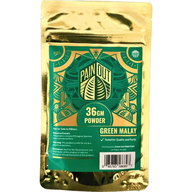 PAIN OUT 36GM GREEN MALAY POWDER