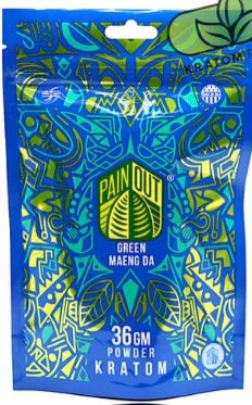 Pain Out Kratom 36GM POWDER GREENMAENGNDA