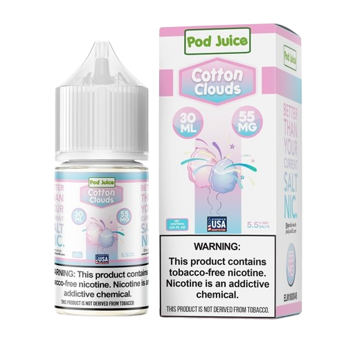 POD JUICE COTTON CLOUDS 30ML 55MG