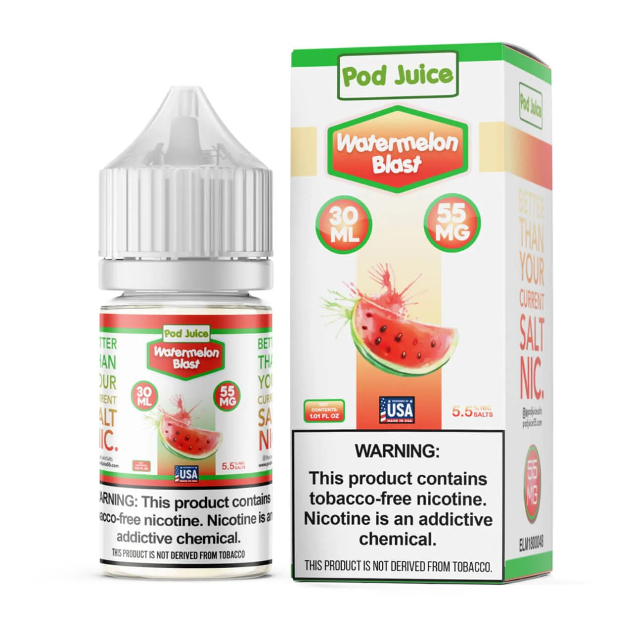 POD JUICE WATERMELON 30ML 35MG/55MG