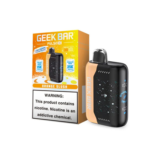 GEEK BAR PULSE X ORANGE SLUSH 25K|810164282743|Pack Of|5