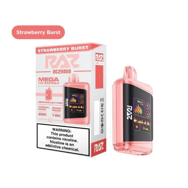 RAZ STRAWBERRY BURST 25K|6975984056807|Pack Of|5