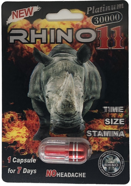 Rhino 11 platinum 30000 24 CT
