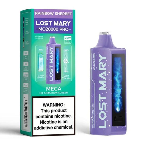LOST MARY MO PRO RAINBOW SHERBET 20K|5056716405221|Pack Of|5