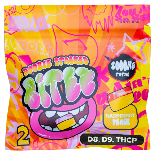 MELON BERRY X RASPBERRY PEACH GUMY 2000MG