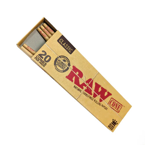RAW CONE  KINGSIZE ROLLING PAPERS 20 CONE