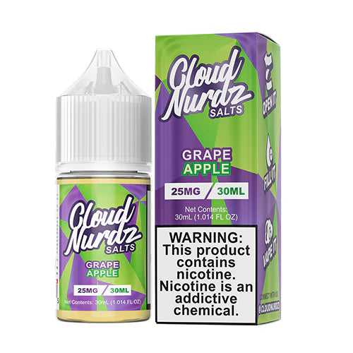CLOUD NURDZ GRAPE APPLE 30ML 25MG