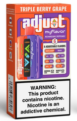 ADJUST MY FLAVOR TRIPLE BERRY GRAPE 40K