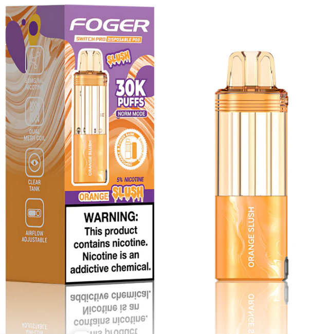 FOGER SWITCH PRO POD ORANGE SLUSH 30K