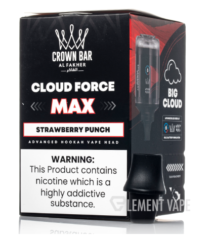 CROWN BAR CLOUD FORCE MAX STRWBRY PUNCH 50K