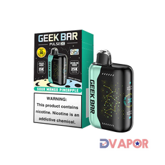 GEEK BAR PULSE X SOUR MANGO PINAPL 25K|810125438202|Pack Of|5