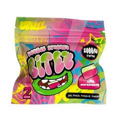DOUBLE STACKED BITES D9 SOUR WATERMELON GUMY 2000MG|704674358992|Pack Of|60