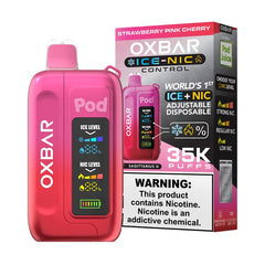 OXBAR STRWBERY PINK CHERRY ICE NIC 35K|831350001184|Pack Of|5