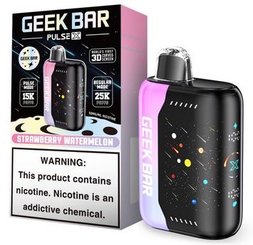 GEEK BAR PULSE X STRWBRY WTRMLON 25K|810164281777|Pack Of|5