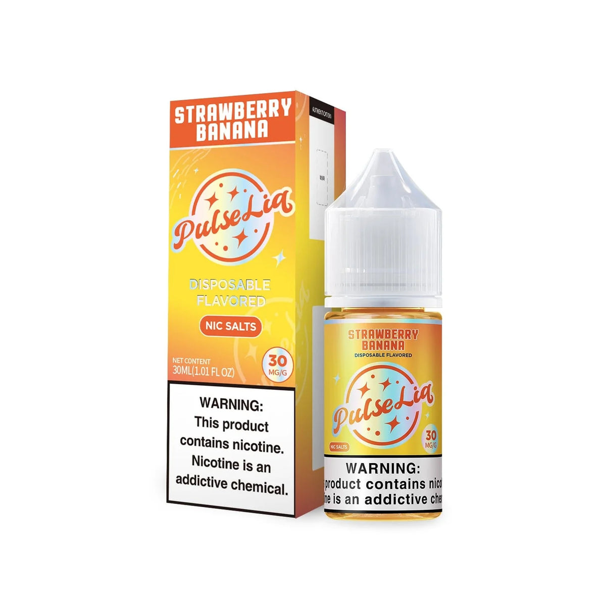 PULSELIQ STRAWBERRY BANANA 30MG 30ML