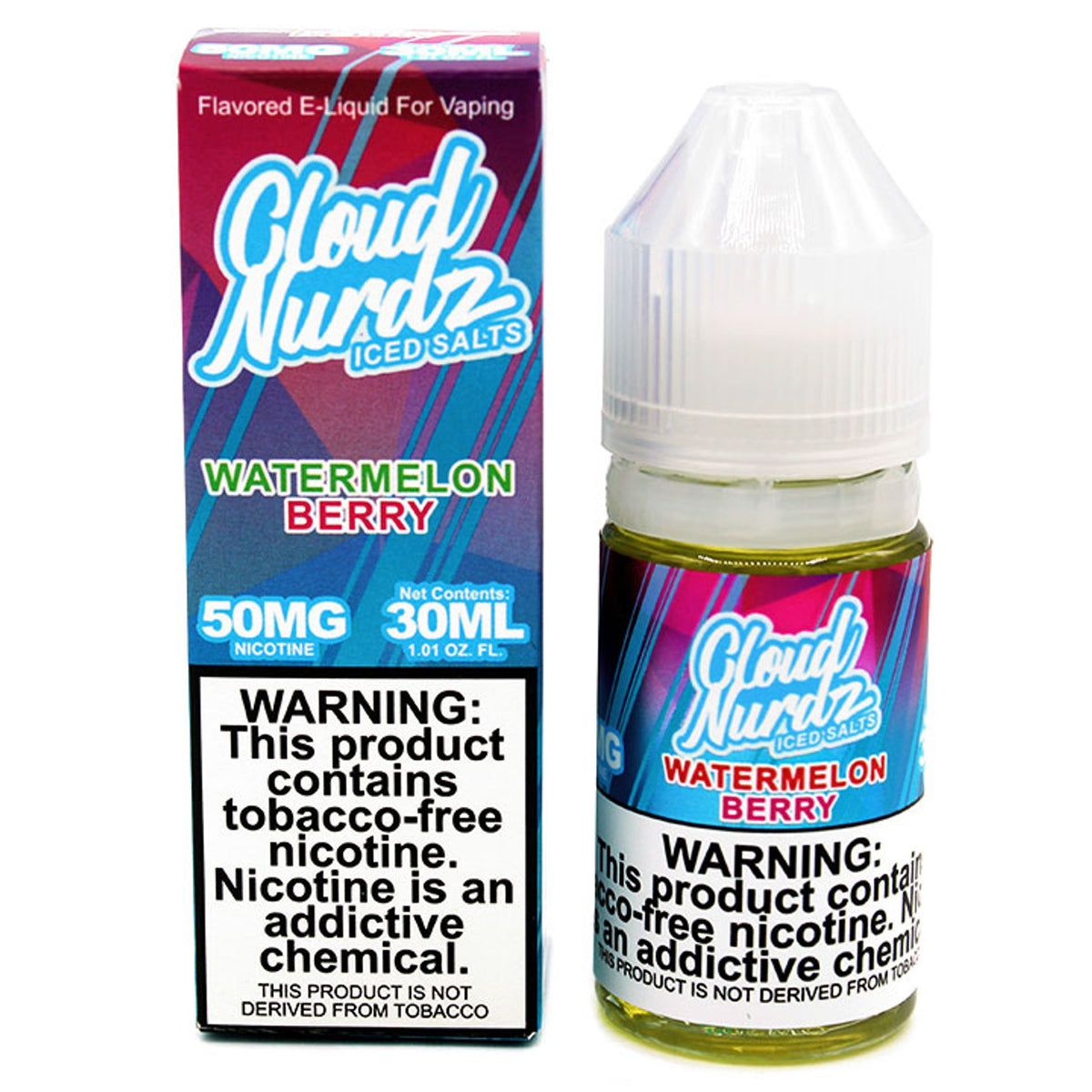 CLOUD NURDZ WTRMLN BERRY ICED 30ML 50MG