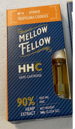 MELLOW FELLOW HHC TROPICANA COOKIES HYBRID 900MG