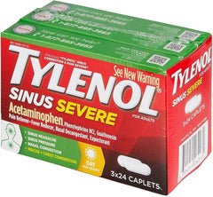 Tylenol Sinus Severe Single Pack Blister 12 x 1 12cs|655708129630|Pack Of|12