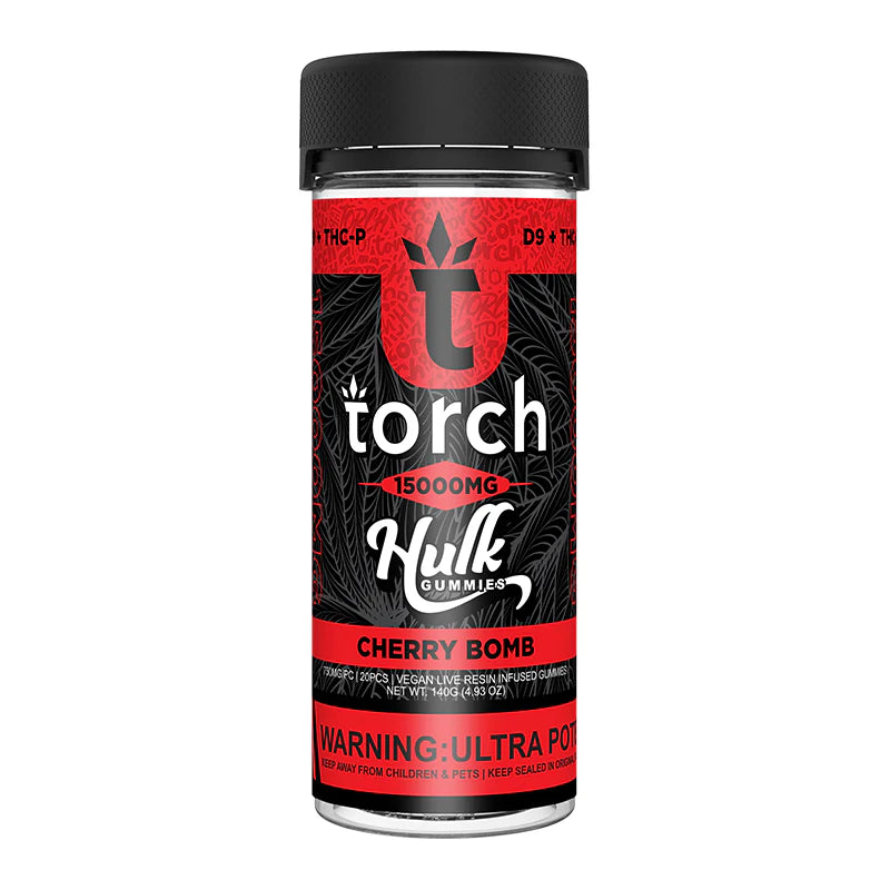 TORCH HULK GUMY CHERRY BOMB 15000MG