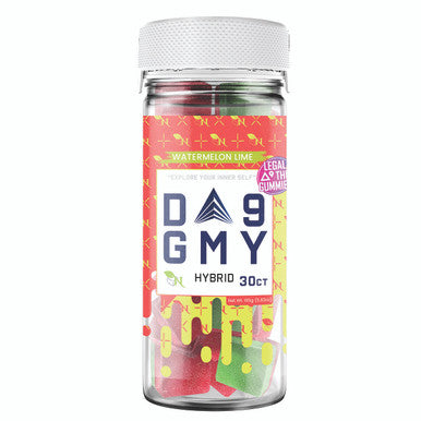 AGFN D9 GUMMY 30CT WATERMELON LIME 810MG