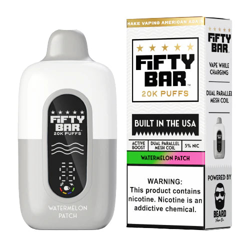 FIFTY BAR FRUITIA WATERMELON PATCH 20K|850058810331|Pack Of|5