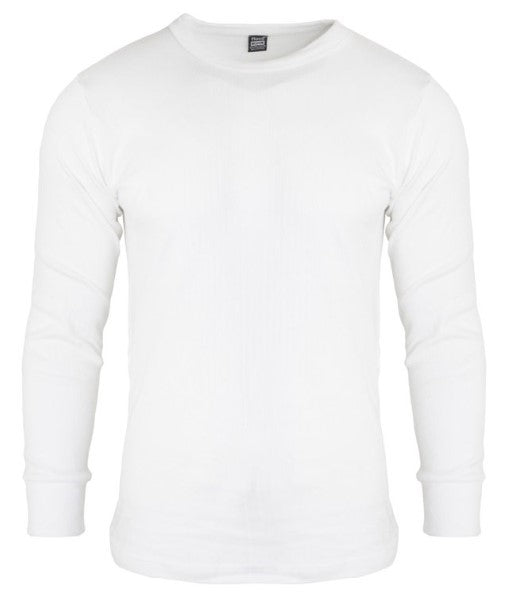 MART THERMAL SHIRTS WHITE LARGE LS | 676525008502