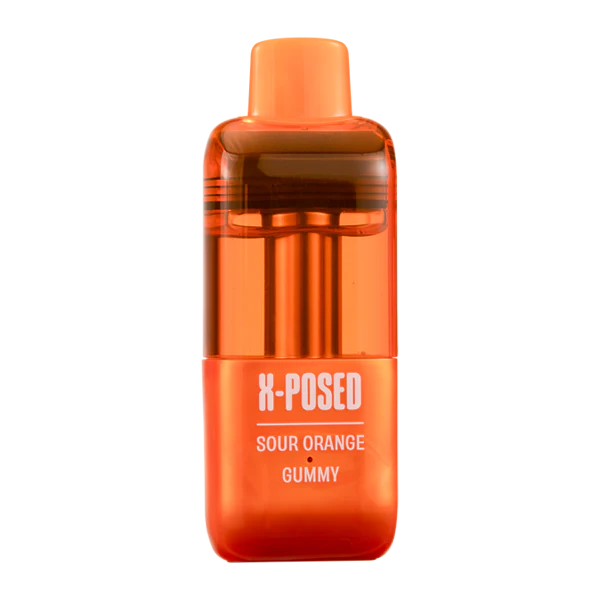 X POSED POD CHERRY SOUR ORANGE GUMMY 35K