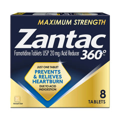 Zantac 360 Single Pack Blister 12 x1 12cs|655708119266|Pack Of|12