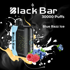BLACK BAR UNIVERSE BLUE RAZZ ICE 30K